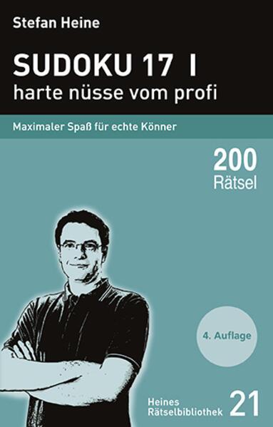 Produktbild Sudoku 17 - harte nüsse vom profi (Deutsch, Stefan Heine, 2023)