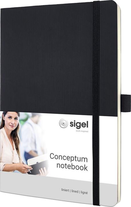 Productafbeelding Sigel Notitieboek CONCEPTUM Softcover Softwave (A5, Rijen, Softcover)