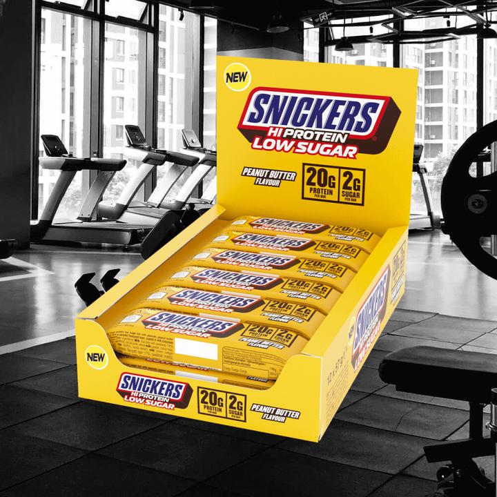 Produktbild Hubba Bubba Snickers Peanut Butter Low Sugar High Protein Bar (Peanut Butter, 684 g)