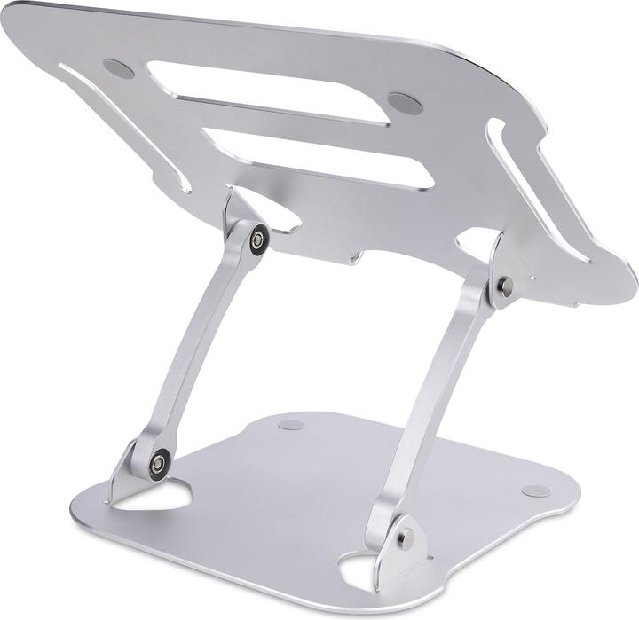 Image du produit StarTech com ADJ-LAPTOP-RISER, Notebook-Ständer, Silber, Aluminium, 10 kg, 33,2 - 120 mm, 226 mm