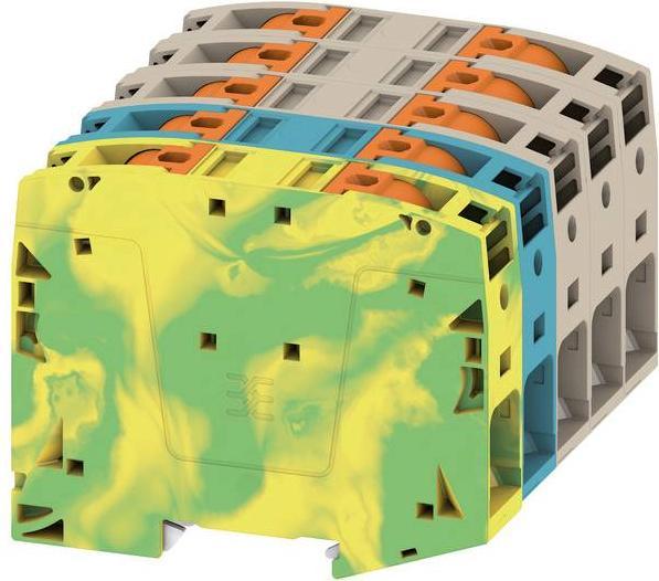 Produktbild Weidmüller Verteilerblock 10-70qmm 1Etage 10kl bg 2663290000