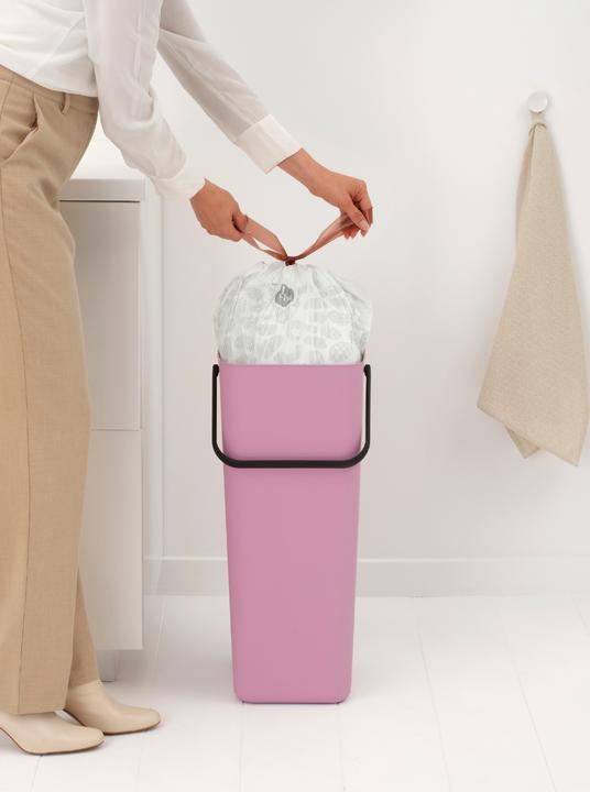 Actual product image Brabantia Recyclingbehälter Sort & Go 40 l, Rosa (40 l)
