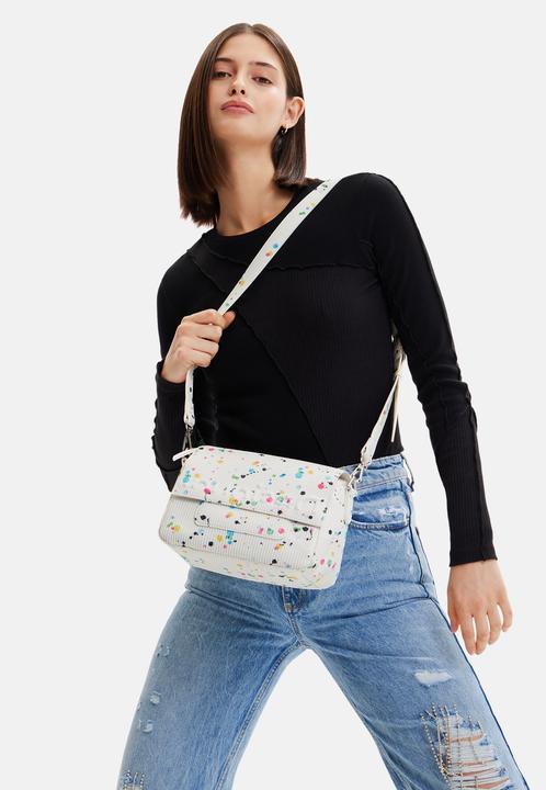 Actual product image Desigual Handbag Pukhet Mini Small, painted bag