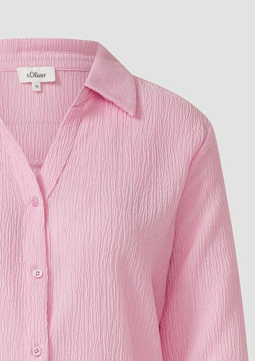 Immagine prodotto s.Oliver Bluse Strukturierte Hemdbluse mit Turn-up (36)