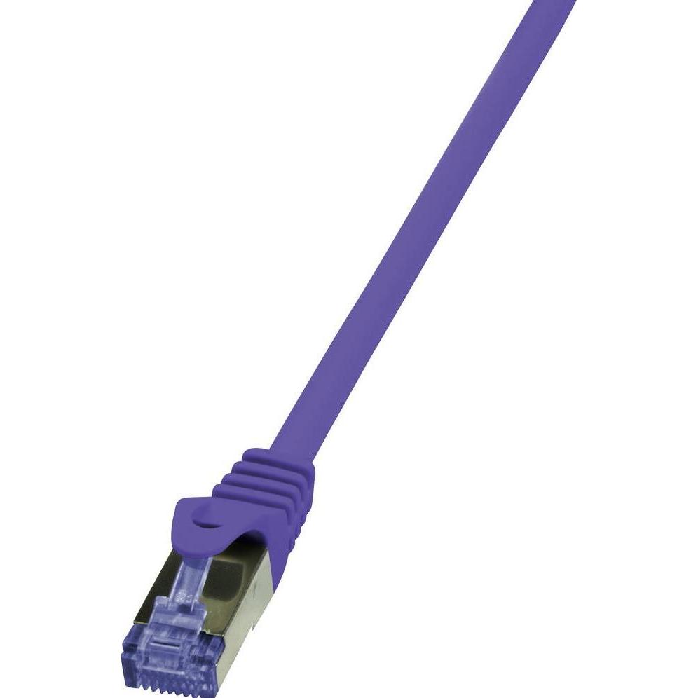 LogiLink Netzwerkkabel (S/FTP, CAT6a, 10 m), Netzwerkkabel