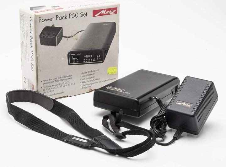 Actual product image Metz MZ000139502 Power-Pack P 50 with charger