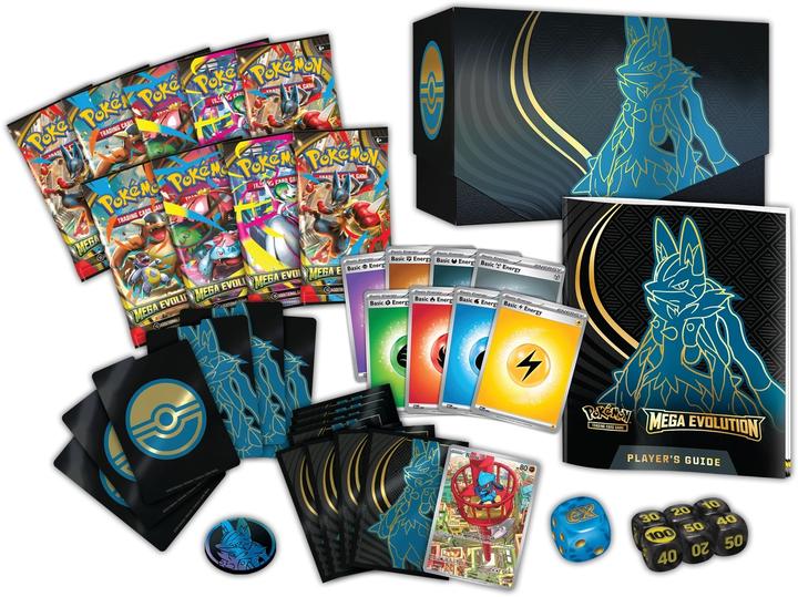 Produktbild Asmodée P-EN ME01 'Mega Evolution' Elite Trainer Box (Englisch, Elite / Top Trainer Box)