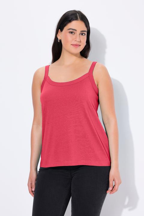 Image du produit Ulla Popken Top spaghetti, jersey doux (60)