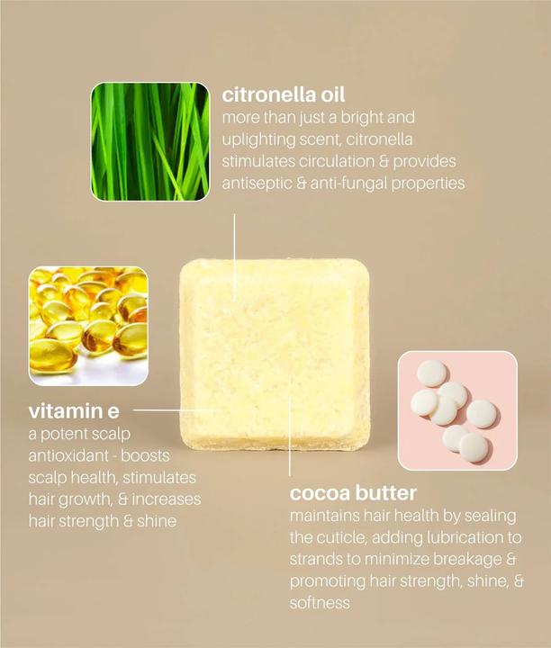 Actual product image Green Room Shampoo & Conditioner Set Sunny (720 ml, Solid shampoo)