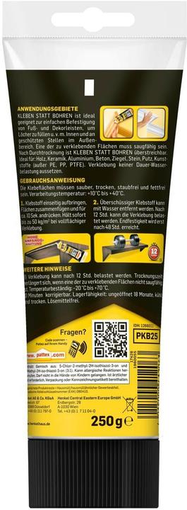 Produktbild Pattex Montagekleber (277 g)