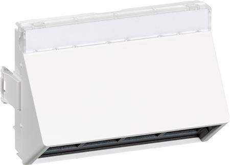 Produktbild LK Datenbuchse CLICLINE® T8für 4 Actassi®-SteckerFarbe: weiss