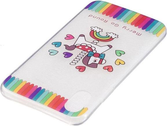Actual product image MU Style TPU soft case with pattern (Apple iPhone X)