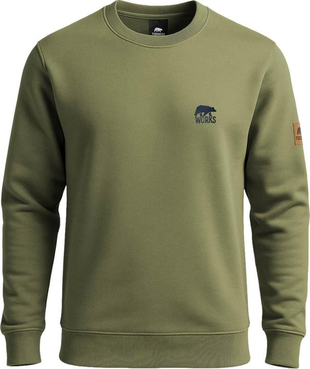 Produktbild Forsberg Crewneck Sweatshirt mit elastischen Einsätzen (3XL)