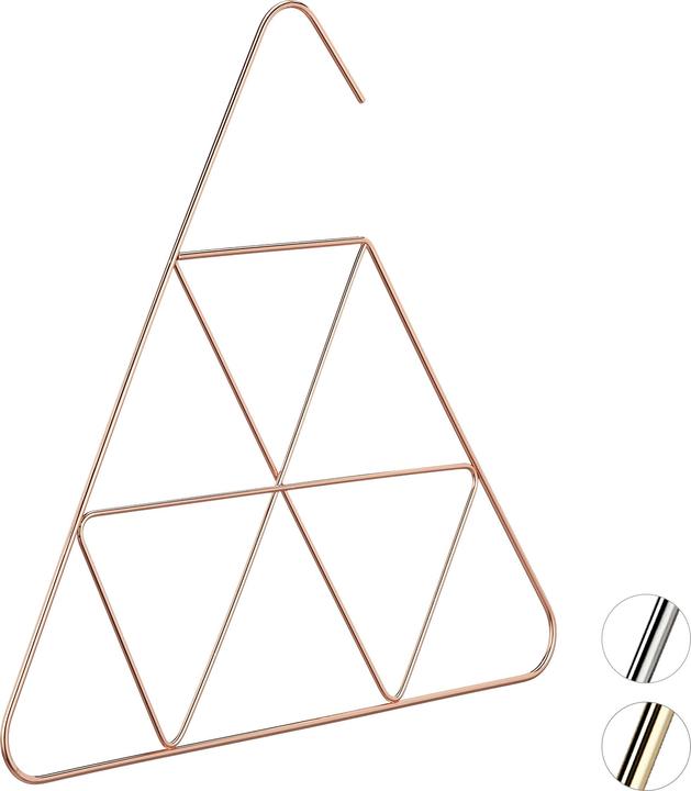 Actual product image Relaxdays Metal Scarf Hanger (1 x)