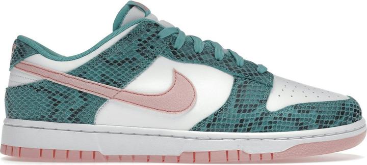 Image du produit Nike Dunk Low Snakeskin Washed Teal Bleached Coral (40)