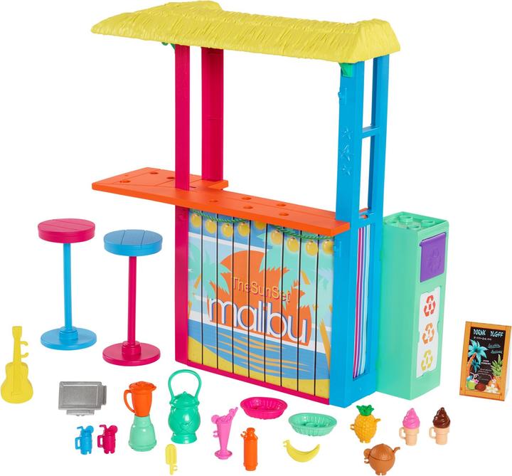 Actual product image Barbie Beach Shack Playset