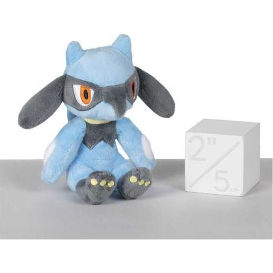 Thumbnail - Pokémon Riolu Sitting Cuties Plush - 12.5 cm (12.50 cm)