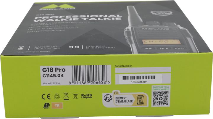 Produktbild Midland G18 PRO NC (12 km)