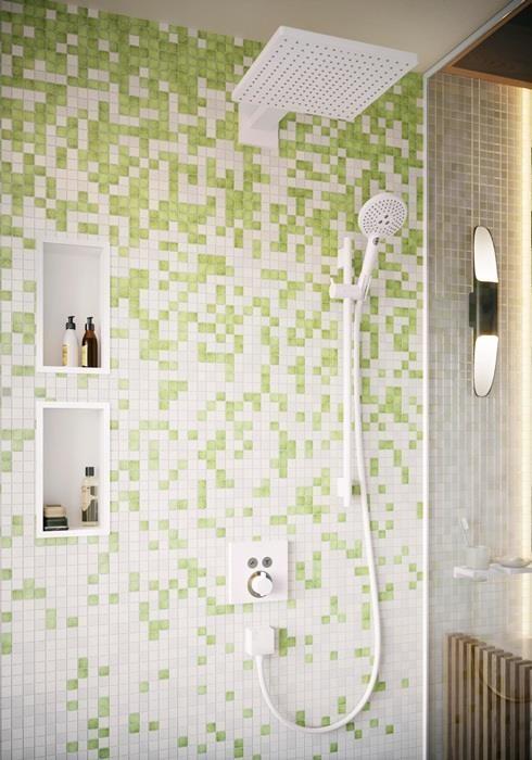 Productafbeelding hansgrohe HG SHOWERSELECT inbouwset voor inbouwthermostaat voor 2 verbruikers chroom