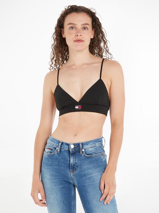 Produktbild Tommy Hilfiger Tommy Jeans Rib Xs Badge Bralette - 122643 (XS)