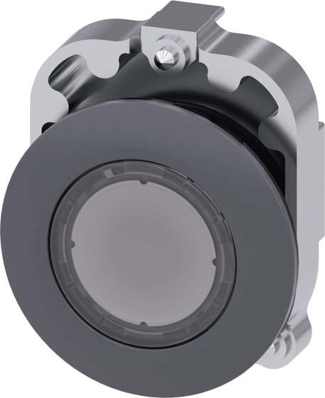 Produktbild Siemens Ill pushbutton 30mm clear