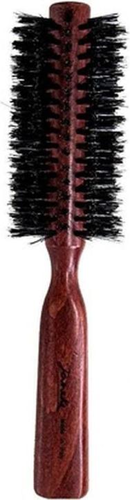 Jäneke Körperbürste aus dunklem Bubingaholz mit schwarzen Borsten