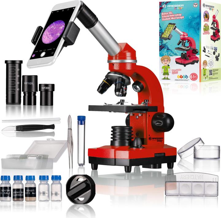 Actual product image Bresser Biolux SEL Student Microscope