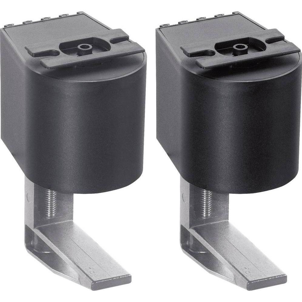 Evoline, Steckdosenleiste, 99090205 Befestigungszwinge 2er Set Spannbereich 8 bis 40 mm 1 Set