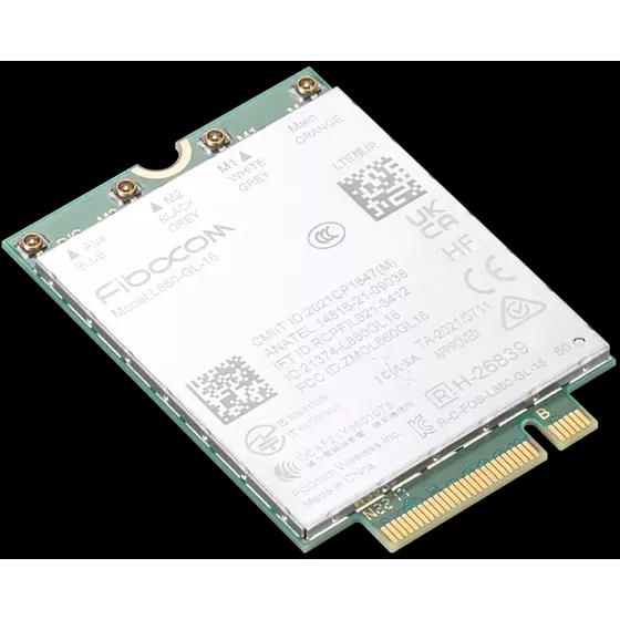 Thumbnail - Lenovo ThinkPad Fibocom L860-GL-16 CAT16 LTE WWAN Module for ThinkPad T14 Gen3 (M.2 A Key), Netzwerkkarte, Grün