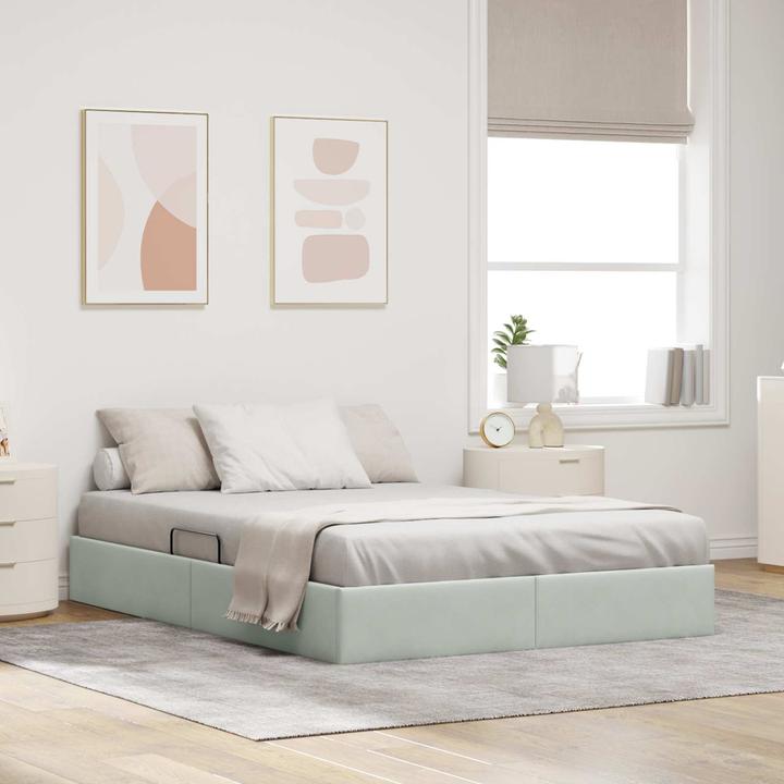 Produktbild vidaXL Aufbewahrungsbett (140 x 190 cm)