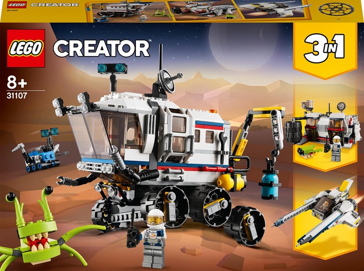 LEGO Planeten Erkundungs-Rover (31107, LEGO Creator 3-in-1)