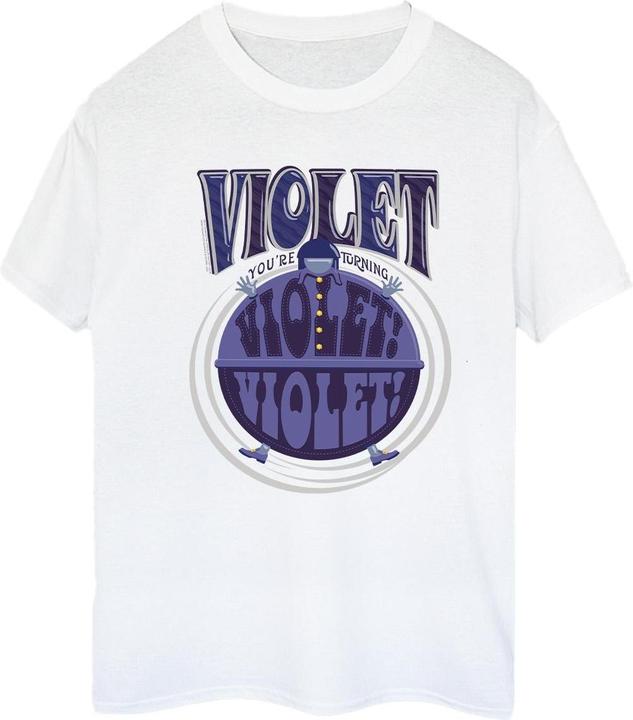 Produktbild Willy Wonka & the Chocolate Factory Violet Turning Violet TShirt (4XL)