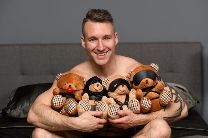 Actual product image Master Series Hooded Bondage Bear