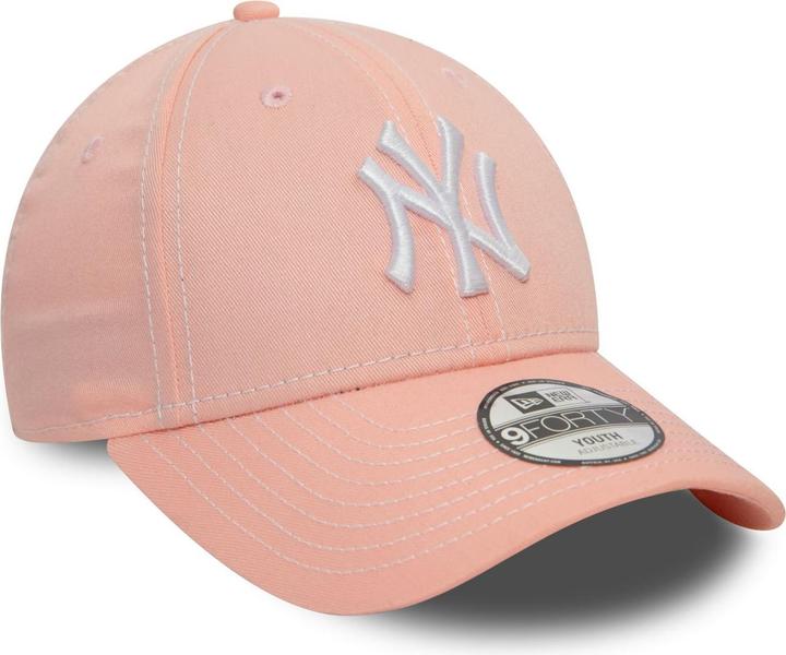 Produktbild New Era 9Forty Kinder Youth Cap New York Yankees Pastel Pink (54, 55, 56)