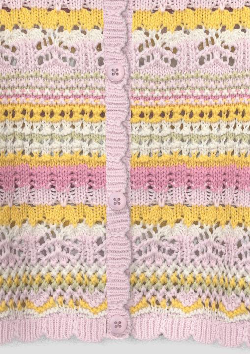 Produktbild s.Oliver Strickjacke mit Ajourmuster (74)