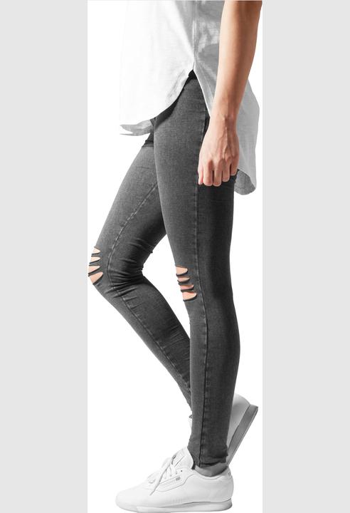 Immagine prodotto Urban Classics Leggings al ginocchio tagliati da donna (XS)