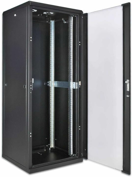 Produktbild Wirewin 19" Netzwerkschrank, schwarz (22 HE, 19 Zoll Rack)