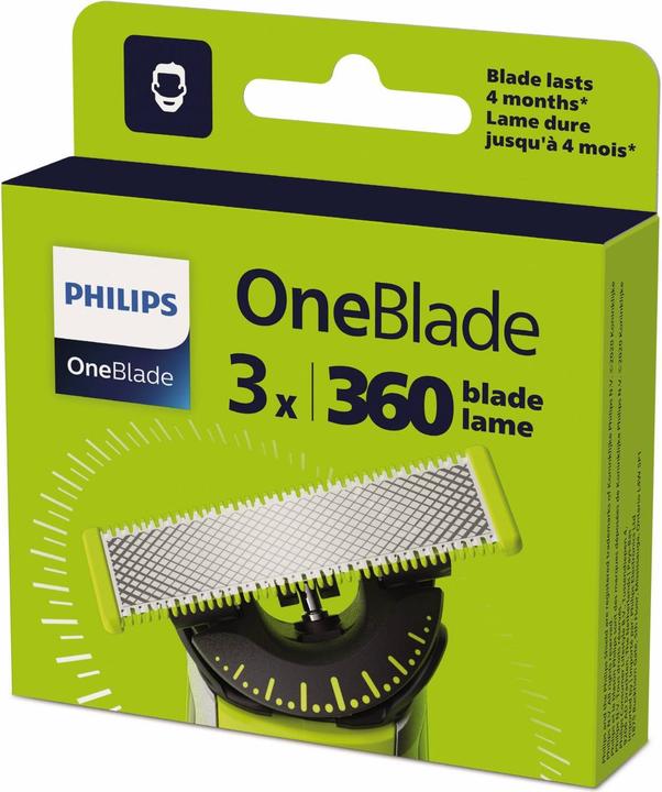 Produktbild Philips OneBlade Klinge 360 (3 x)