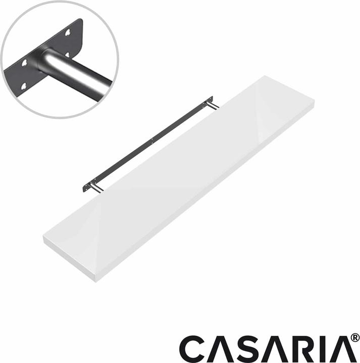 Image du produit Casaria Étagères murales (70 x 23 x 3.8 cm)