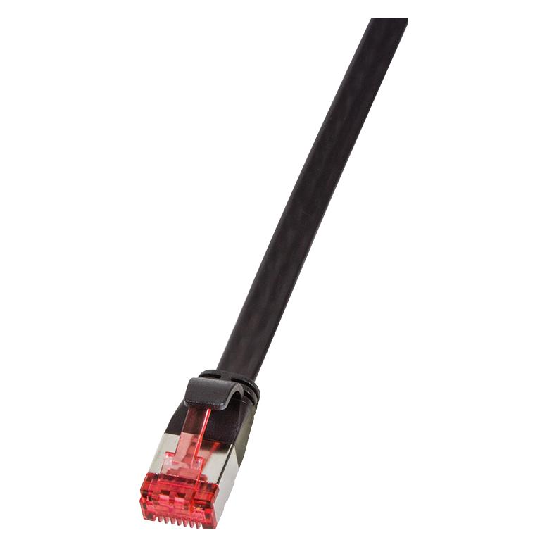 LogiLink Netwerkkabel (U/FTP, CAT6a, 0.50 m), Netwerkkabel