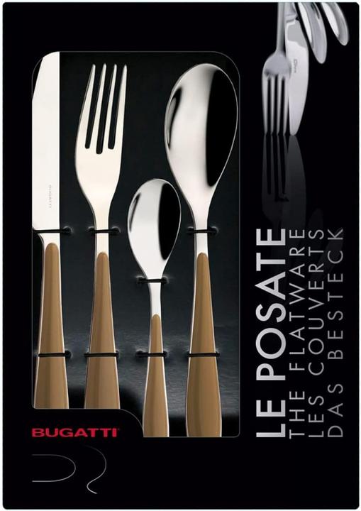 Produktbild Bugatti ggta023 F50 Gioia cutlery set 24piece stainless steel tobacco 22 x 8 x 30 cm (24 Stk., Besteck Set)