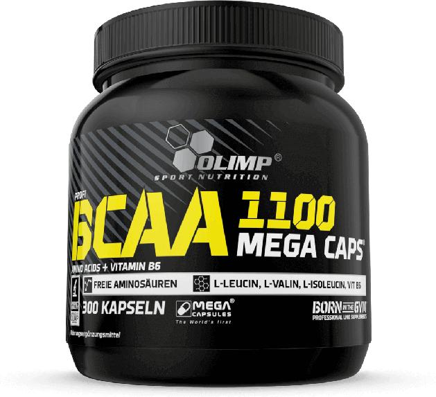 Produktbild Olimp Sport Nutrition Bcaa 1100 (300 Stück, Kapseln, 387 g)