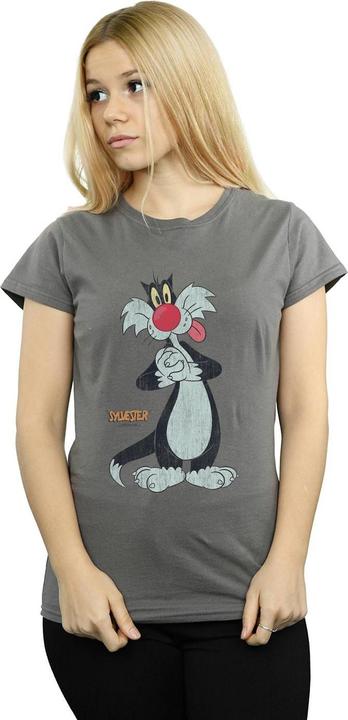 Immagine prodotto Looney Tunes Sylvester Distressed Maglietta Donna (S)