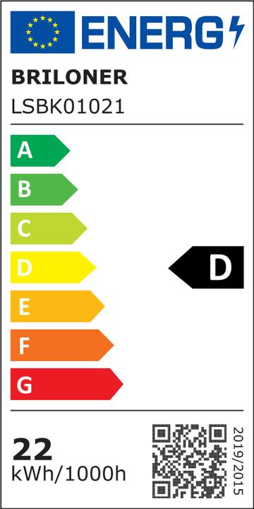 Energie-Label Briloner Ultra flat LED Panel with backlight effect + Microwave (3000 lm)