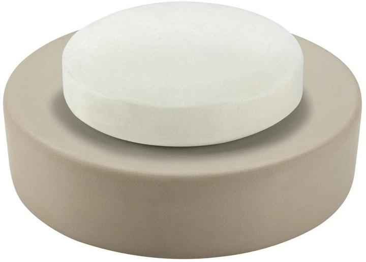Actual product image Diaqua Soap dish Zylo beige - inox