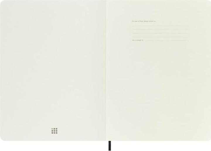 Actual product image Moleskine Notebook Classic Soft XLarge (Special, Lined, Soft cover)