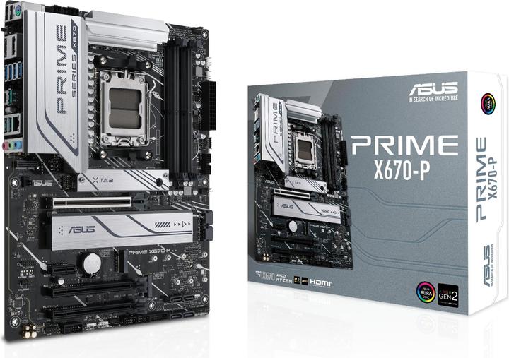 Immagine prodotto ASUS PRIME X670-P (AM5, AMD X670, ATX)