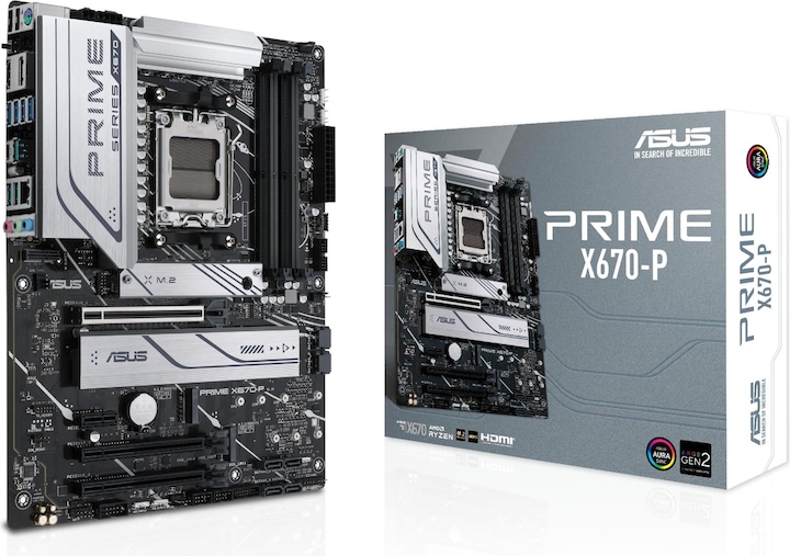 ASUS Prime X670-P (AM5, AMD X670, ATX)