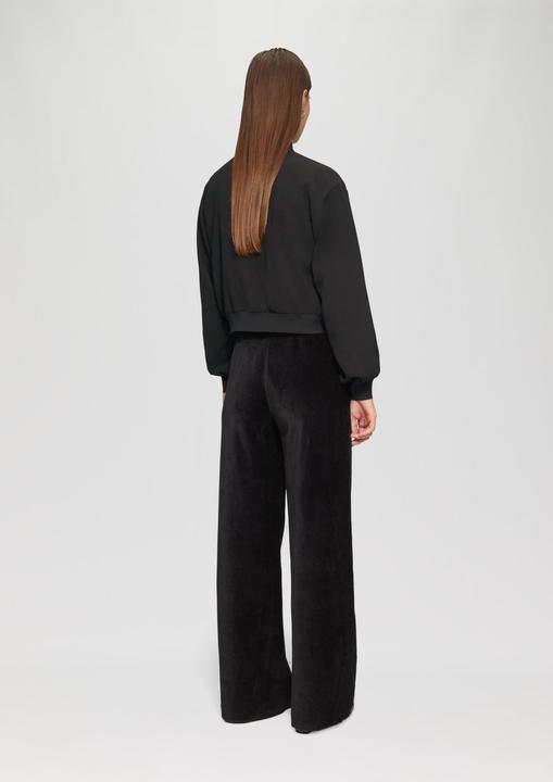 Actual product image S.Oliver Bluse Verkürzte Blusenjacke im Blousonstyle (42)