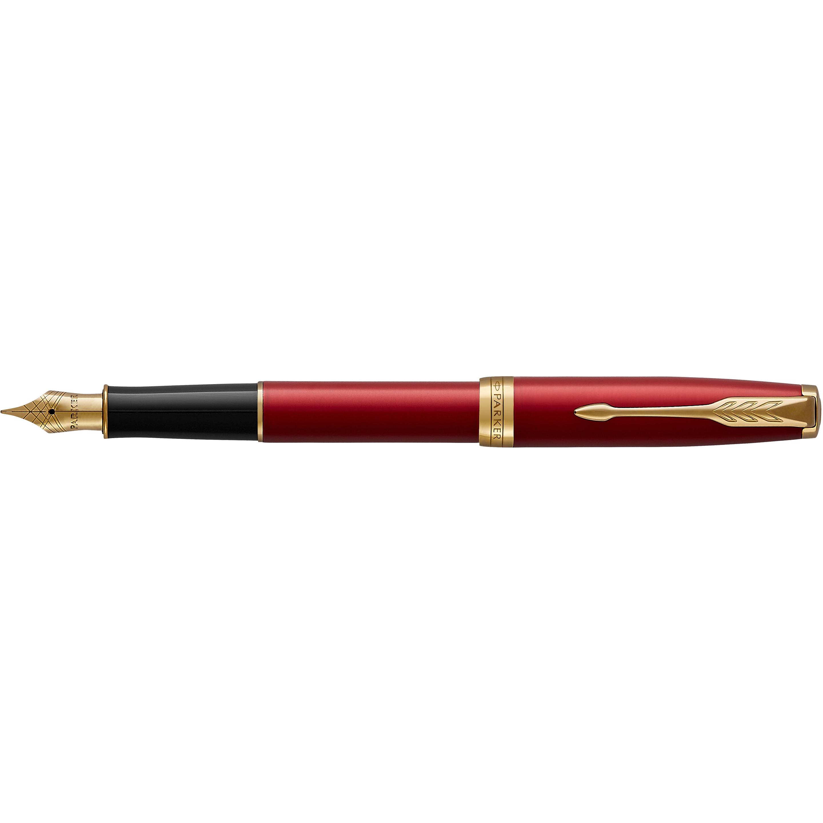 Parker Pen, Schreibstifte, Sonnet (Rot, Gold, 1 x)